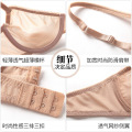 Women Sexy See through Bra and Panty Set Fashion Lace Breathable Ultra-thin Mesh Lingerie Set Transparent Bra