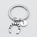 Cute Horseshoe/Keychain Keyrings/English Alphabet A To Z Letters Pendant Key Chain/Fashion Jewelry