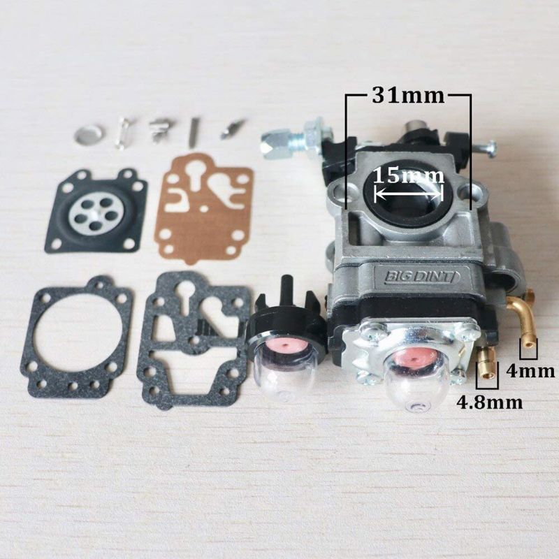 43CC Cg430 40F-5 Chinese Brush Cutter Grass Trimmer Carburetor with Repair Kits Dropshipping