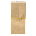 50 Pcs Kraft Paper Bag Pouch Vintage Small Kraft Paper for gift bags Waterproof Envelope Packaging Gift Candy The Parfume