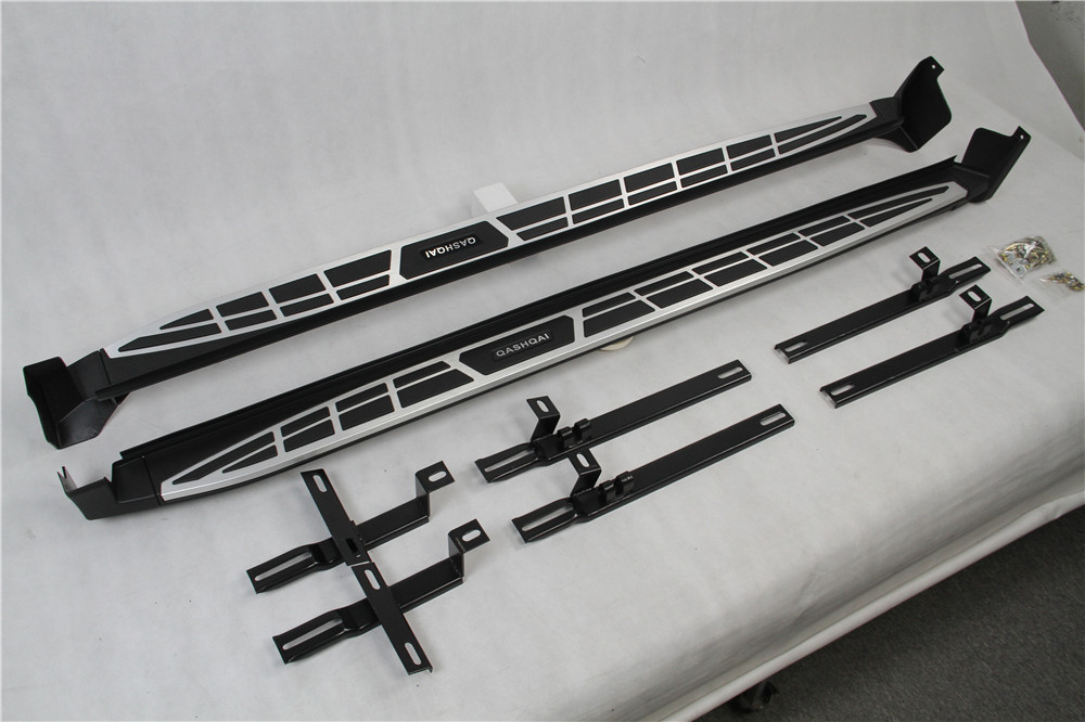 Pair Running Board Side Step for Nissan Qashqai 2014-2018 Nerf Bar Platform Iboard