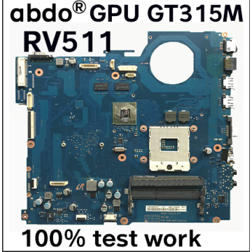 For Samsung RV511 RV711 NP-RV511 notebook motherboard BA92-07405A BA92-07405B HM55 GPU GT315M 100% test work