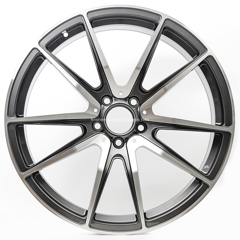 Mercedes Benz S450 Replica Wheels Brabus Design Monoblock Gunmetal Machined 22