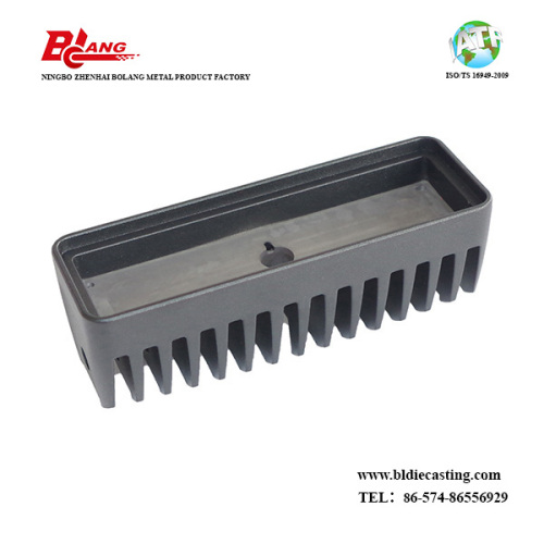 Quality Aluminum Heat Sink with black power coating for Sale