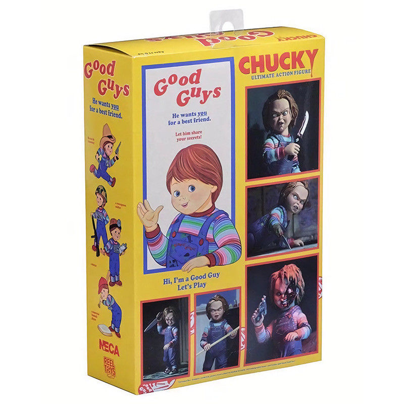 NECA Seed of Chucky 7inch PVC Toys Child's Play Good Guys Chucky Action Figure Ultimate Chucky Model Deluxe Edition for Boy Gift