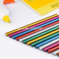10Pcs/set Colored Hot Melt Glue Sticks 7mm Adhesive Assorted Glitter Glue Sticks Professional For Craft