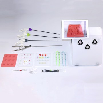 Laparoscopic simulator training box Laparoscopic Surgical instruments separating forceps/clip/scissors teaching equipment