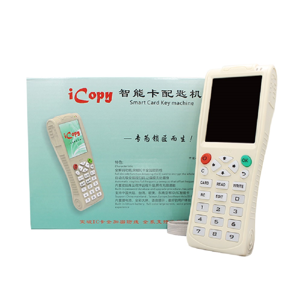 iCopy 5 English Version Newest IC ID Reader Writer Duplicator with Full Decode Function Smart Card Key Machine RFID NFC Copier