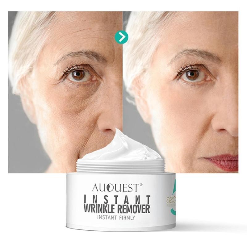 Auquest 5 Seconds Wrinkle Remover Cream Anti Aging Face Care Moisture Remove Daily Firm Cream Makeup Eyes Puffy Lifting Ski C7G5