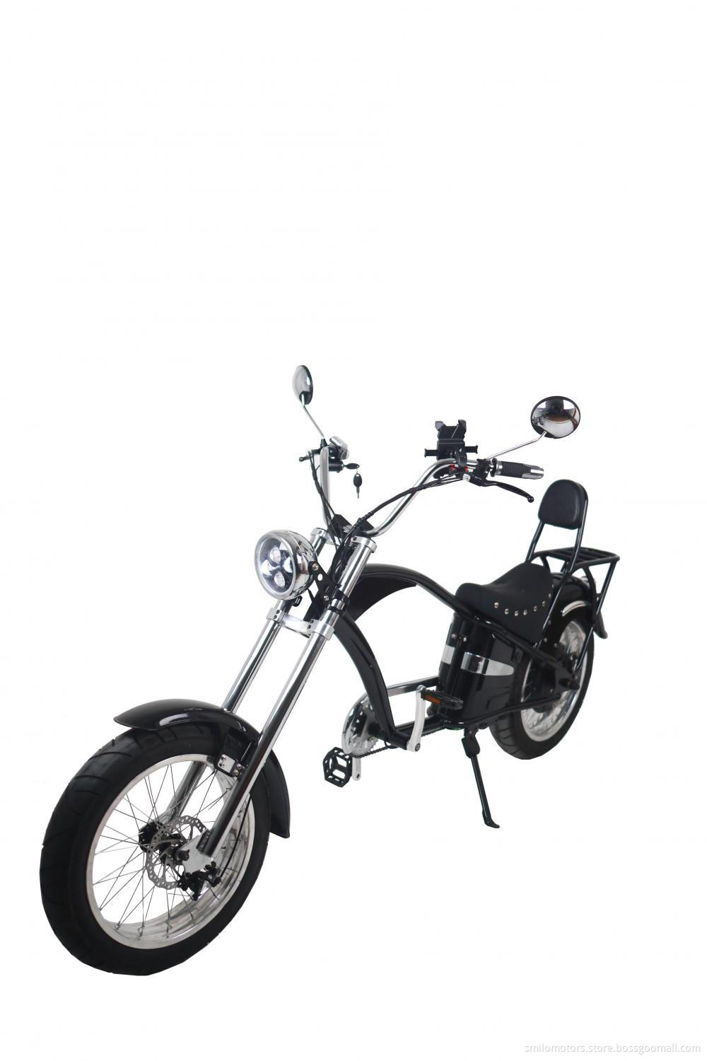 Best quality 1000w 20ah electric chopper bike
