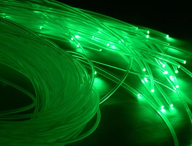 2700m/Roll 0.75mm diameter PMMA end glow plastic opticas fibre LED fiber optic cable for LED light engine