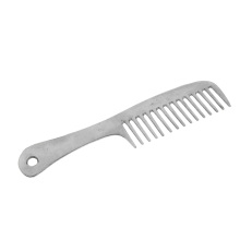 MagiDeal 2019 Hot Selling Silver Polished Horse Pony Grooming Comb Tool Currycomb Rustless Horse Care Products
