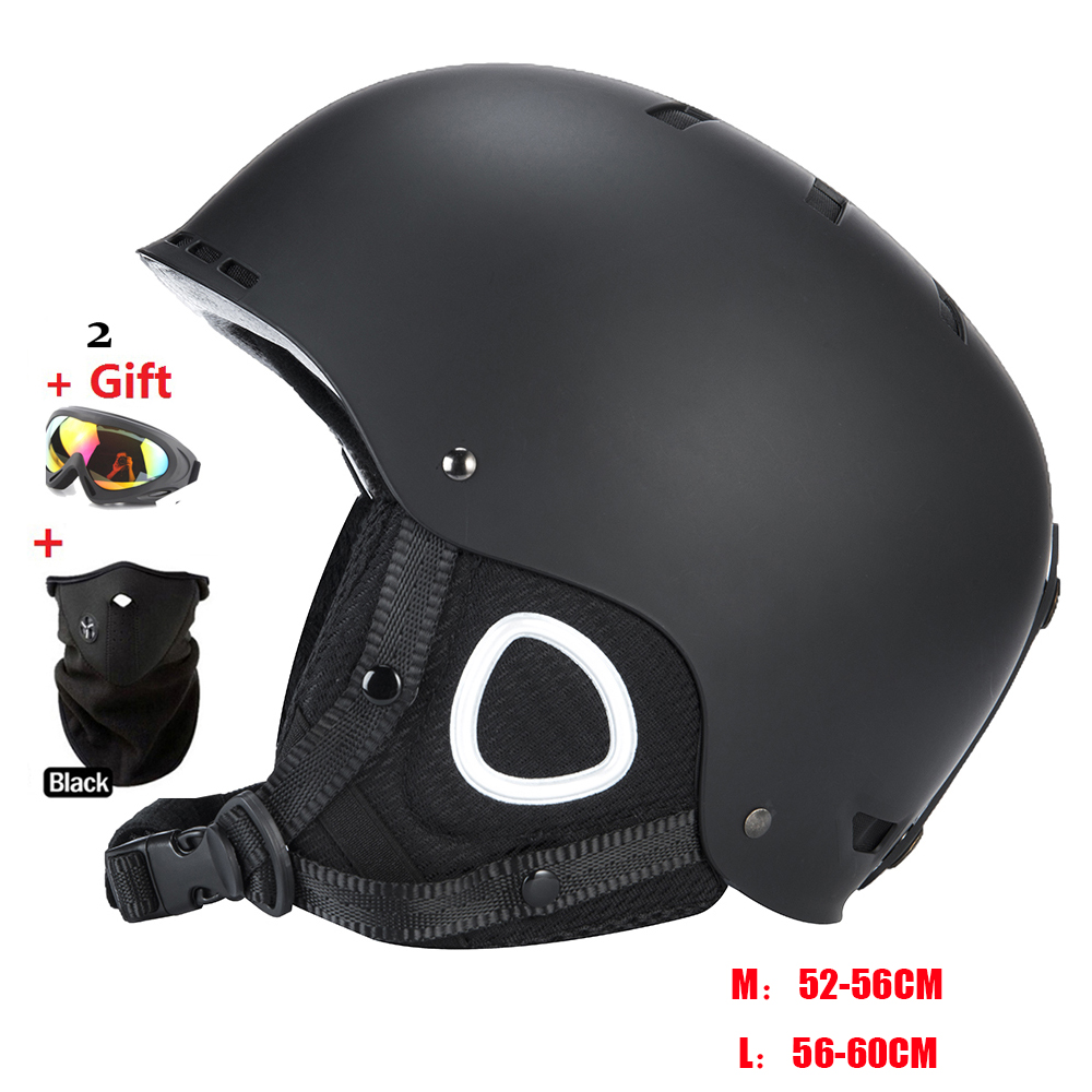 For Adult Kids Ski Helmet MOON Skiing Helmet Skateboard Ski Snowboard Helmet Integrally-molded Ultralight Breathable CE
