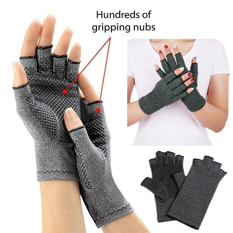 1 Pairs Arthritis Gloves Touch Screen Gloves Anti Arthritis Therapy Compression Gloves and Ache Pain Joint Relief Winter Warm