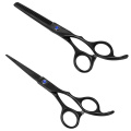 New Profession Hair Trimmer 6in Stainless Steel Hairdressing Scissors Salon Shears Dazzling Black