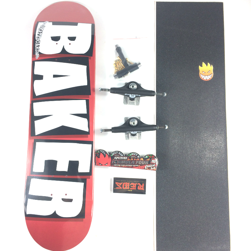 Skateboard Complate Professional Level 7 Llayers Canadian Maple 7.75 8.0 8.125 8.5 Inch Multiple Colour Double Rocker