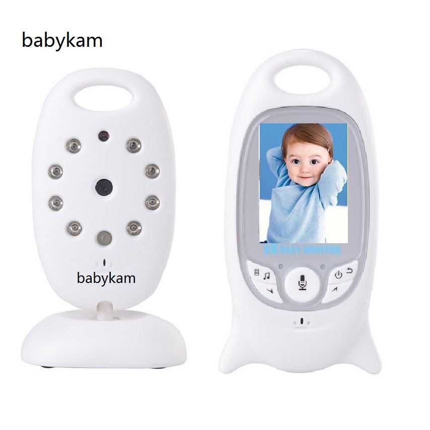 601 vigila bebes baby camera 2.0 inch LCD cry babies vigilabebe vb601 IR Night vision 8 Lullabies Temperature Sensor 2 way talk