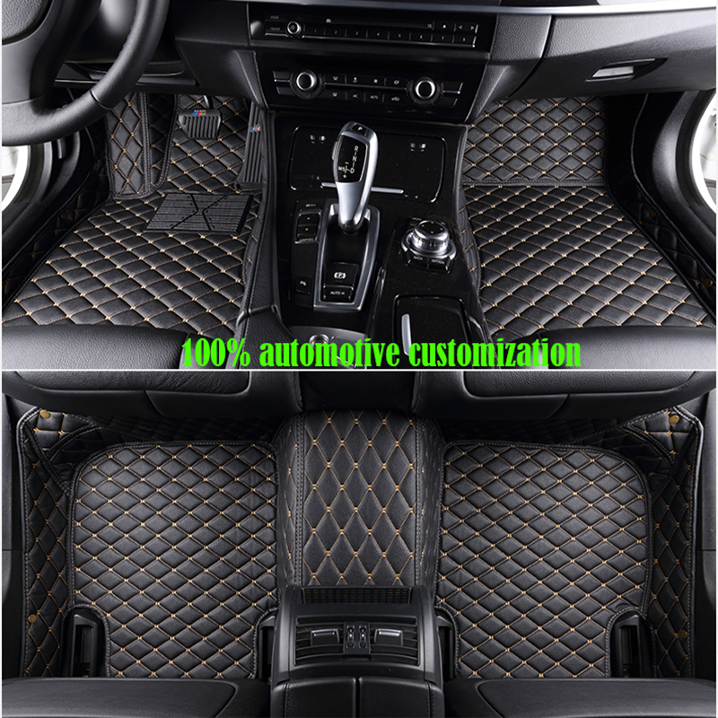custom made Car floor mats for kia rio 3 rio 4 ceed sportage 2018 soul sorento spectra car accessories car mats