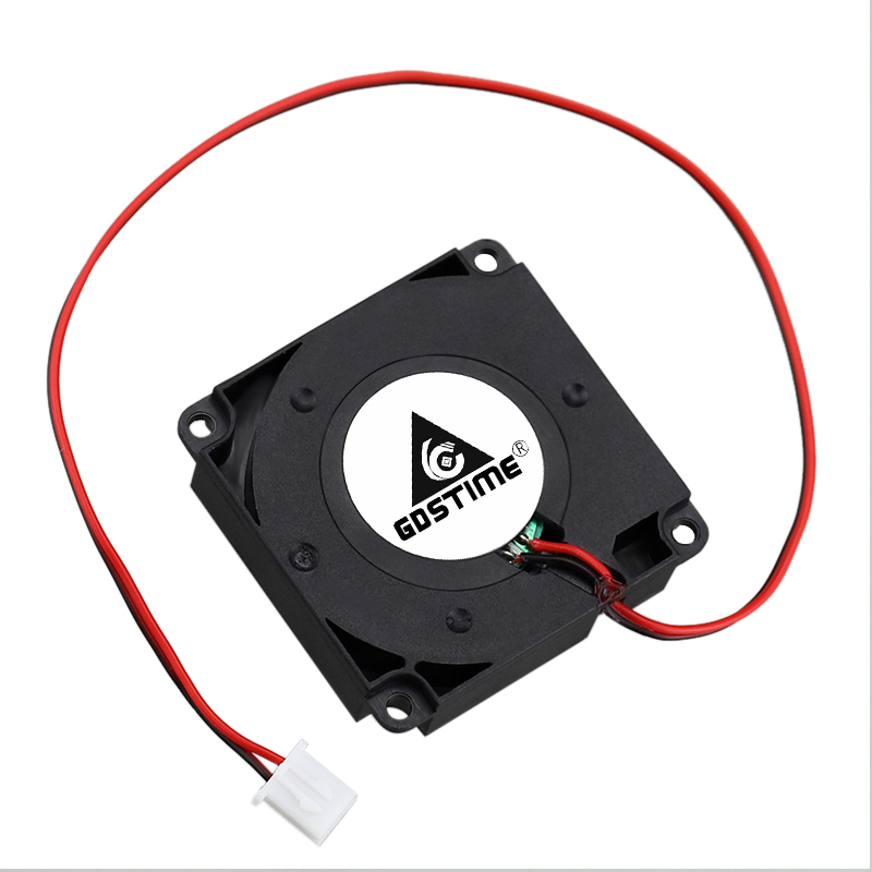 2PCS Gdstime 40mm 3D Printer Fan 12V 24V 5V 4010 Blower Printer Cooling Accessories DC Turbo Blower Fan Radial Fans 40x40x10mm