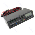 NEW USB 3.0 All-in-1 5.25 Muiti-function Media Dashboard Front Panel Card Reader