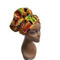 African Headwrap In Women's Hair Accessories Scarf Wrapped Head Turban Ladies Hair Accessories Scarf Hat Headwrap Nigeria WYB612