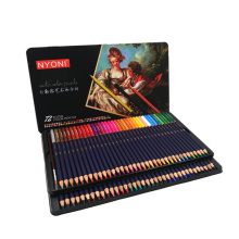 Watercolor Pencils Iron box Colored Pencil 24/36/48/72/100 Colored Oil Pencils Professional Pencils For Drawing School Supplies