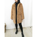 Bella Philosophy 2020 Women Mink Faux Fur Coat Solid Female Turn Down Collar Winter Warm Fake Fur Lady Coat Casual Jacket