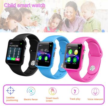 1.54 Inch Children`s Phone Smart Watch SOS Antil-lost Smartwatch Mobile Positioning SIM Card Clock Call Location Tracker Watch
