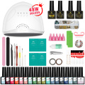 Nail Set UV LED Lamp Dryer With Nail Gel Polish Kit Soak Off Manicure Tools Set Nail Drill For Nail Tools and Nail Lamp