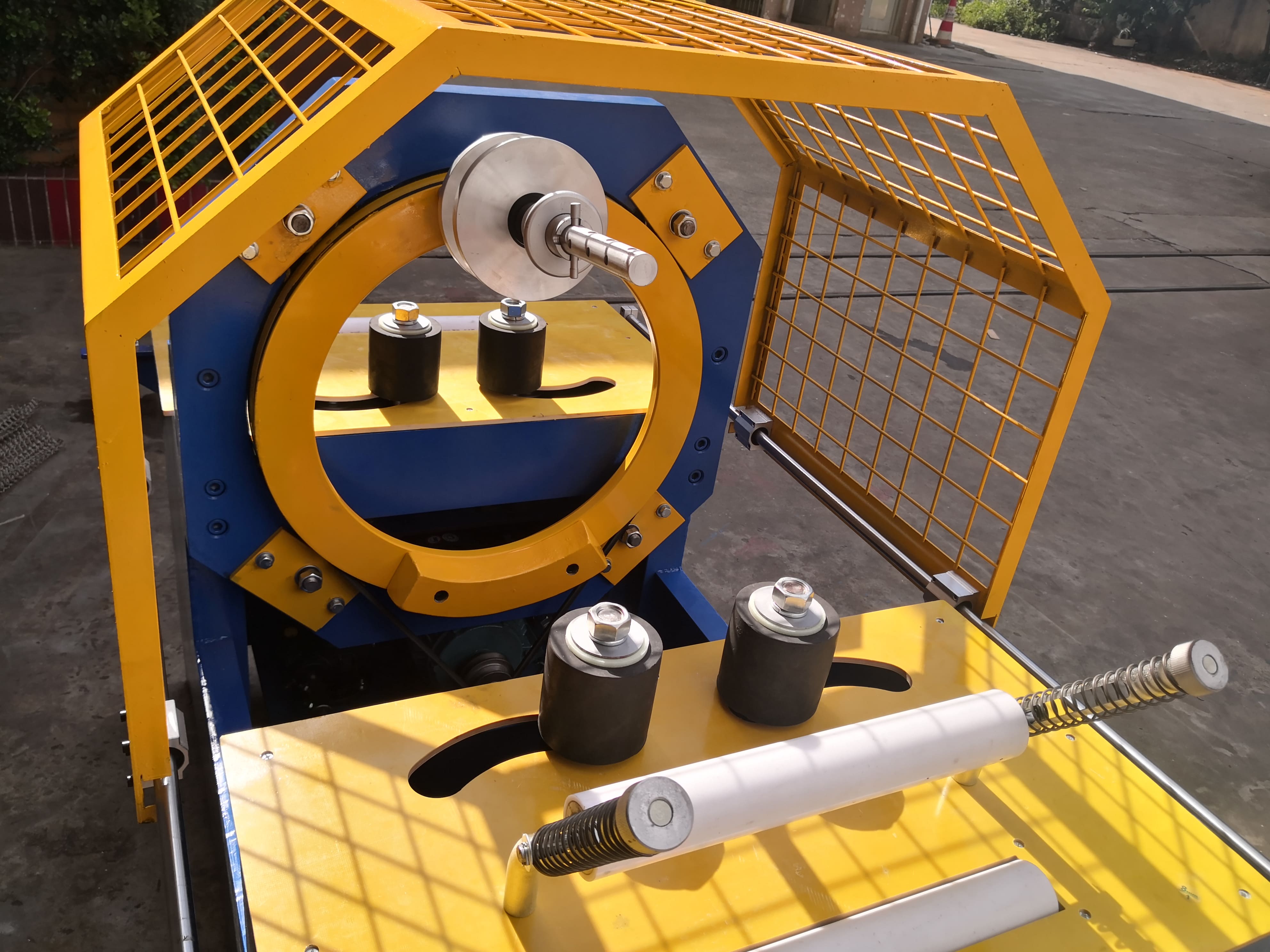 aluminum winding machine