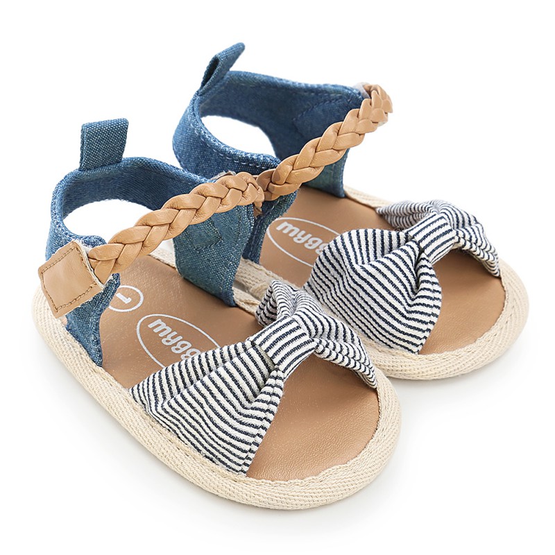 2018 New Fashion Baby Girls Summer Sandals Soft Sole Indoor Baby Shoes Slippers 6 Styles Princess Baby Sandals