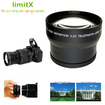 2.2x magnification Telephoto Lens & Adapter ring for Nikon B700 B600 P600 P610 Digital camera