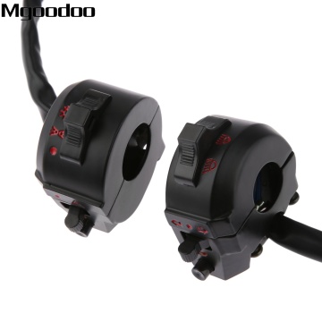 New Motorcycle ATV 22mm Handlebar Left Right Side Control Switch High/Low Beam Light Turn Signal Horn Switch 7/8