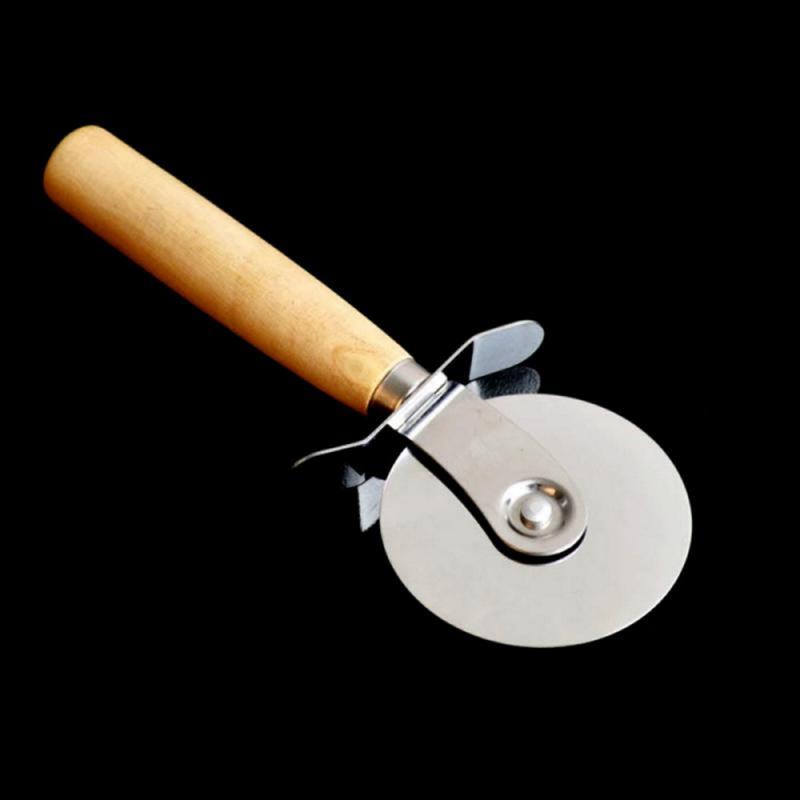 Stainless Steel Pizza Cutter Single Wheel Cut Tools Household Pizza Knife Kitchen Pizza Tools for Waffle Cookies Dropshipping