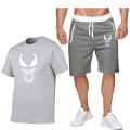 Men's T shirts Tracksuit venom 2 Pcs/Set Sports Suit Fitness Compression Clothes Running Jogging Sport Wear Exercise Workout