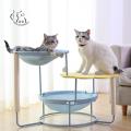 Hot Sale 2-3 Layers Pet Cat Bed Small Cats House Mat Window Lounger Hammock Kitten for Warm Nest Mats Indoor Sleeping Products