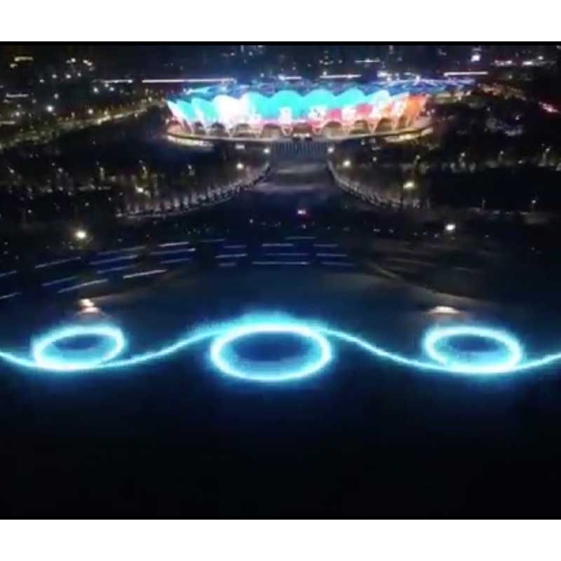 Water Dancing Musical Fountain Performance