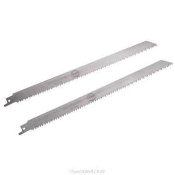 2pcs S1211D Stainless Steel Reciprocating Sabre Saw Blade for Cutting Wood Metal Aluminum Tube 300mm N03 20 Dropship