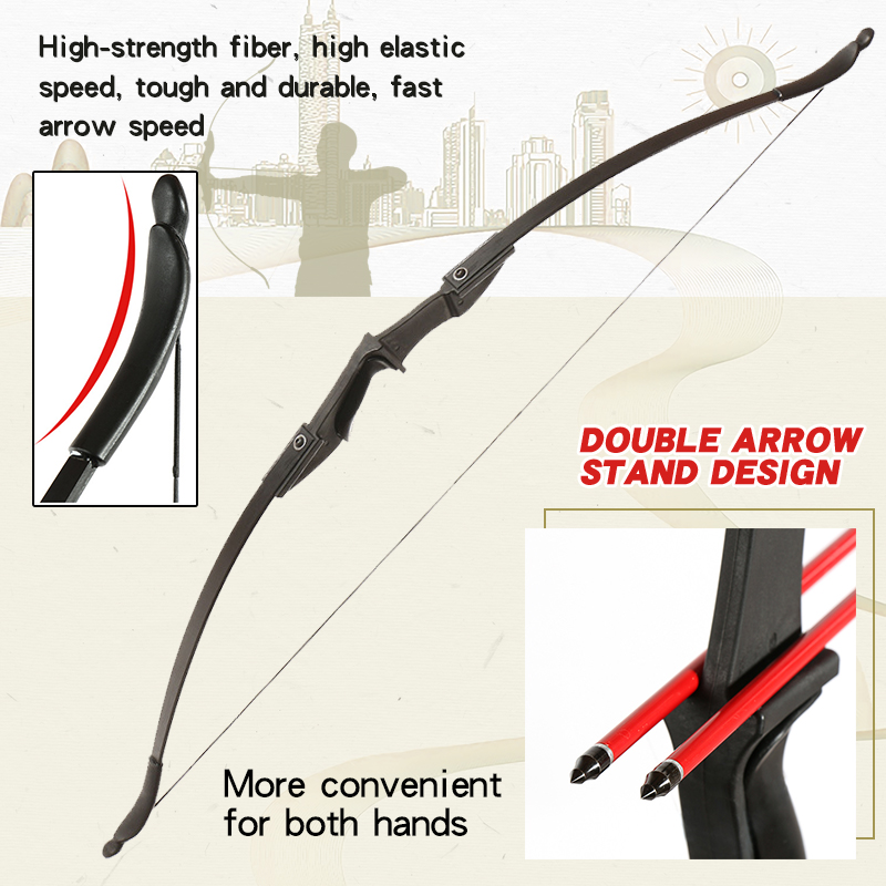 30/40lbs Professional Bow and Arrow Archery Recurve Bow Hunting Outdoor Sports Shooting Game Suitable for left and right hands