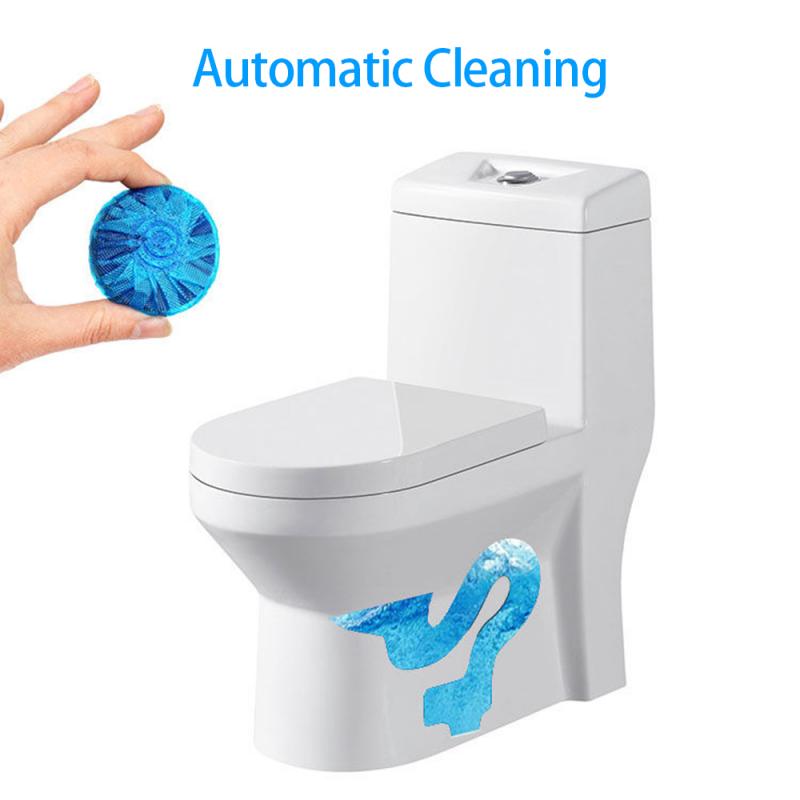 Blue Bubble Toilet Cleaner Toilet Cleaner Deodorizer Automatic Flushing Toilet Spirit Home Bathroom Cleaning Fragrance Supplies