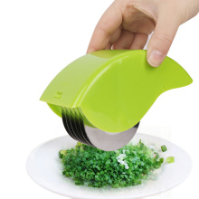1 Pc Rolling Roll Vegetable Cutter Fast Cutting Slicers Vegetable Chop Herb Mincer Blade Manual Hand Scallion Cutter Slicers