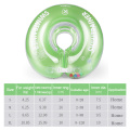 Newborn Baby Inflatable Circle Swim Ring Neck Infant Swimming Accessories Baby Bath Swim ring Safety Neck Float Circle Bathing