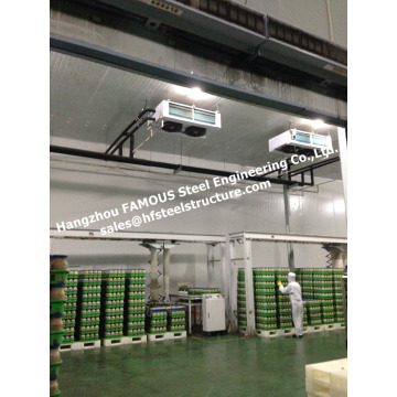 Pu insulated sandwich panel for walk in refrigerator