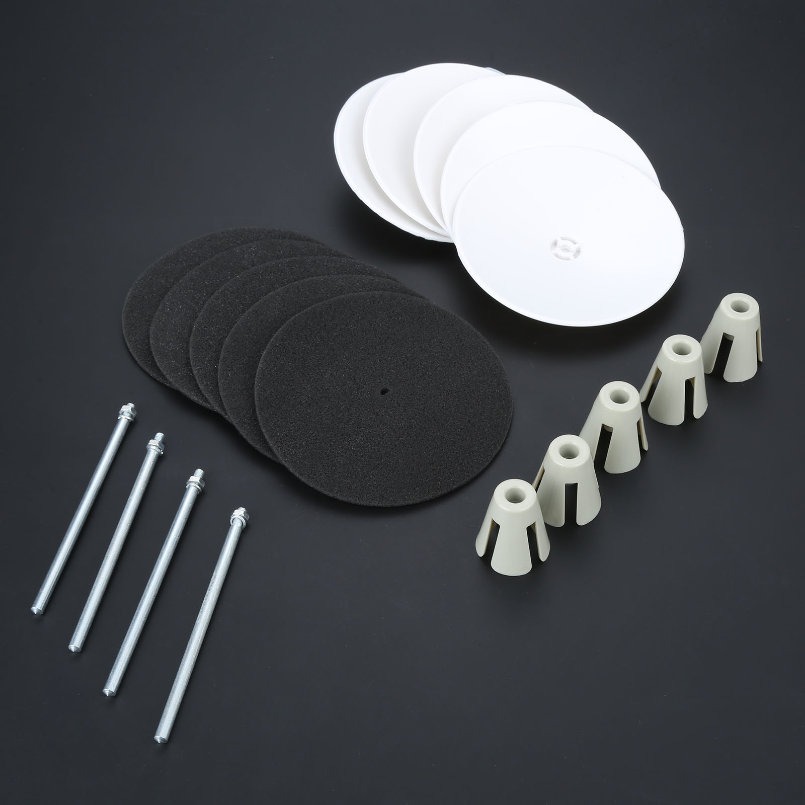 DRELD 4Pcs/set Industrial Sewing Machine Tools Sponge/Pole/Line Claw/Spool Thread Stand Wire Tray DIY Home Clothing Textile Tool