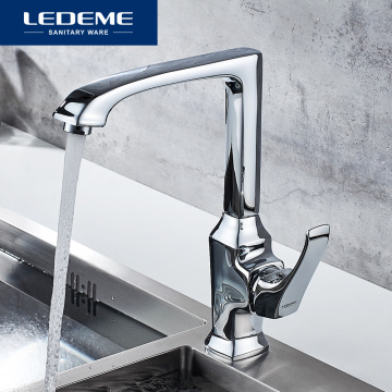 LEDEME Kitchen Sink Faucet Mixer Cold and Hot Faucets Kitchen Taps mixer Single Hole Water Tap torneira cozinha L4042