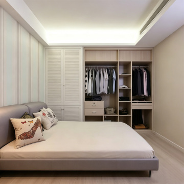 Standard Specification Multifunctional Zoned Custom Wardrobe