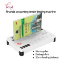 Automatic hot glue binding machine A4 Wireless binding machine file financial book binder machine Office Binder 1pc