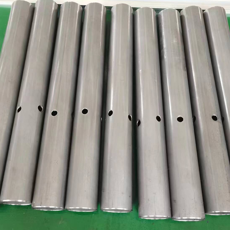 Shock absorber pipe end processing production line