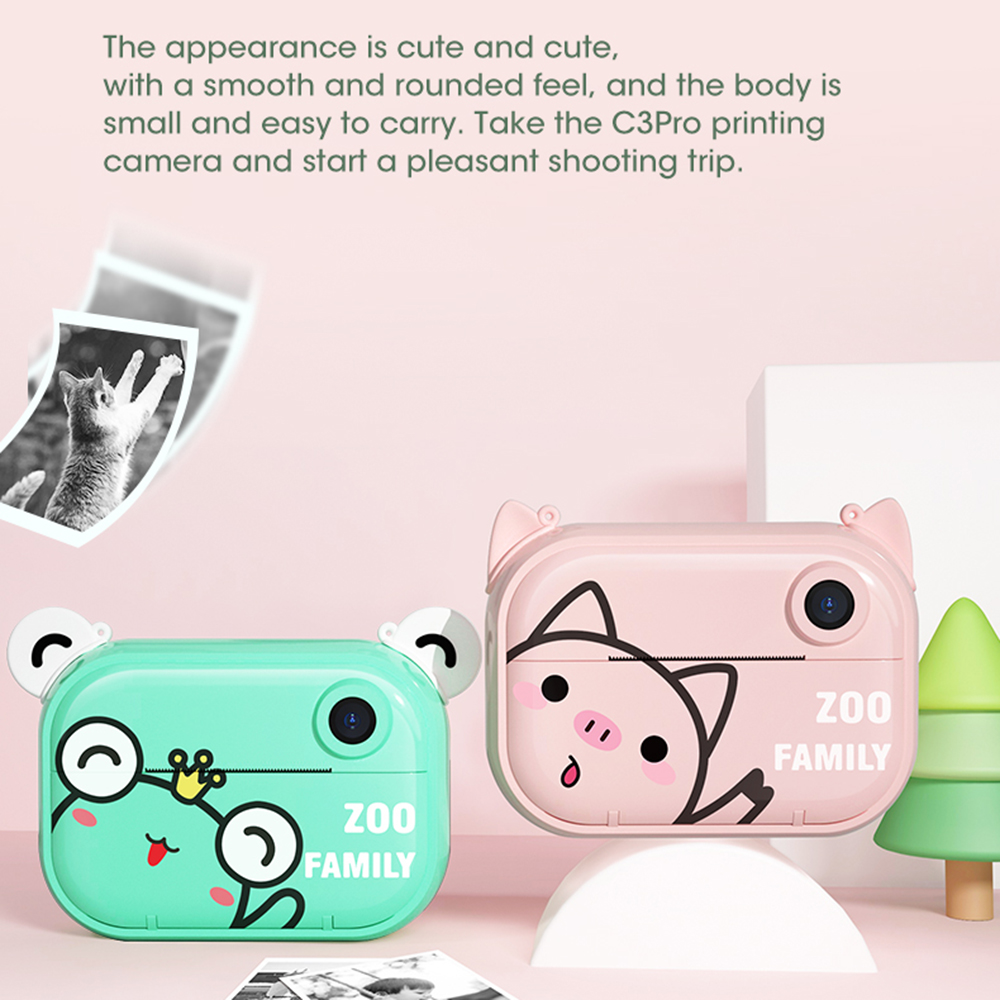 Children's Video Photo Digital Camera Instant Print Camera Toy For Kids Camera Instantane Camera Christmas Present Birthday Gift