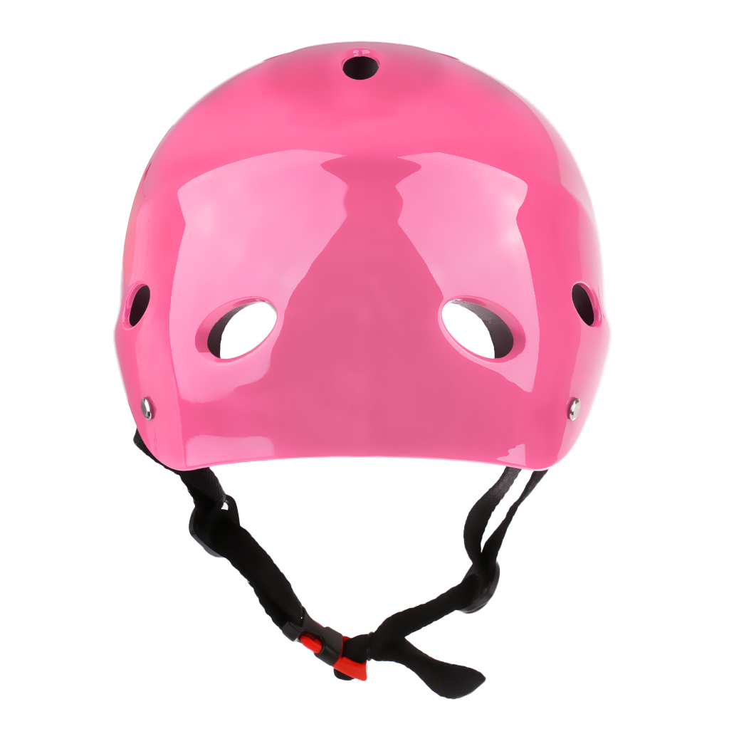 Premium Water Sports Safety Helmet w/ Adjustable Chin Strap Quick Release Buckle Sports Helmet for Adult Kids Kayak Canoe Boat